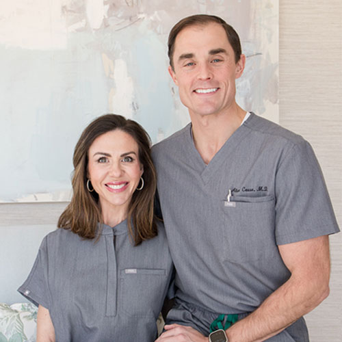 Dr. Alan Cease and Allison Cease, CRNP